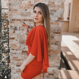 SHEIN Red Dress